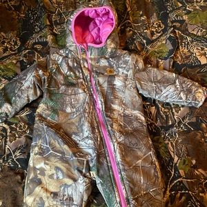 12 month camo carhartt snowsuit